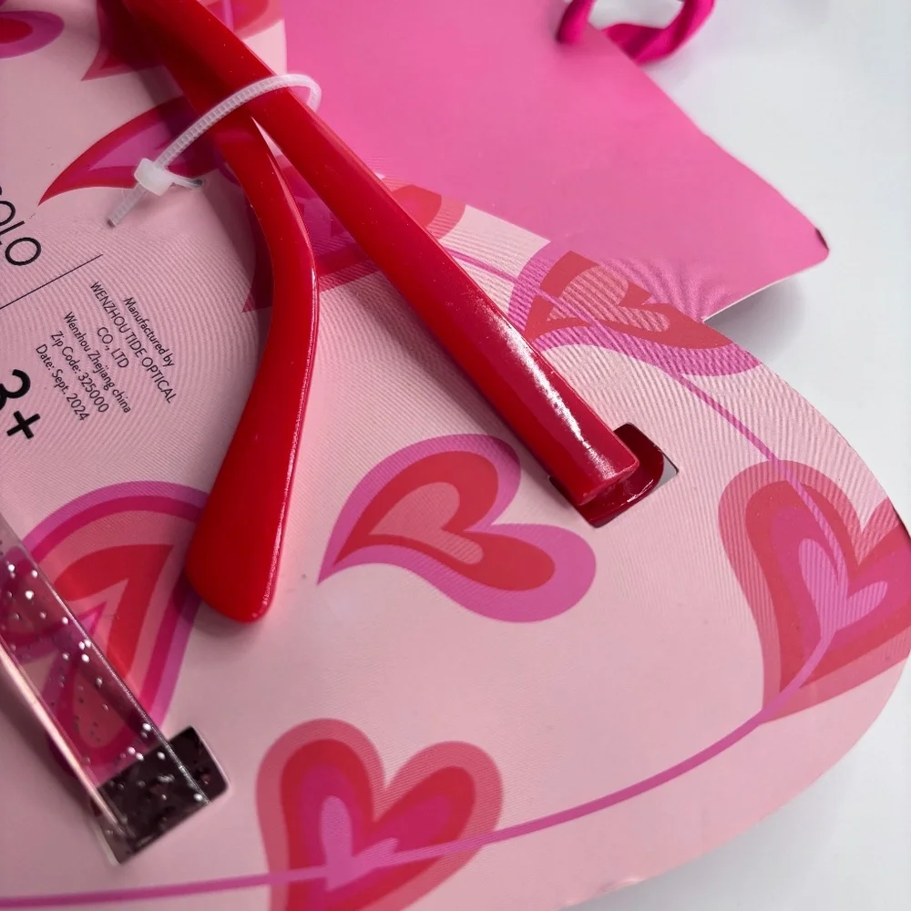 Eccolo Shine with Love Kids 2 piece Heart Shaped Glasses 3+